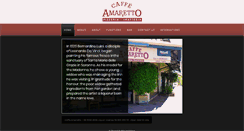 Desktop Screenshot of caffeamaretto.com.au
